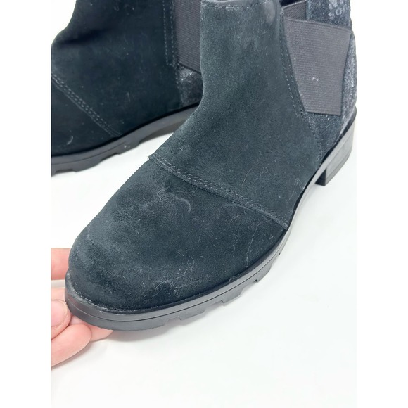 Sorel Girls Emelie Chelsea Boots Big Kid size 3 - Picture 6 of 7